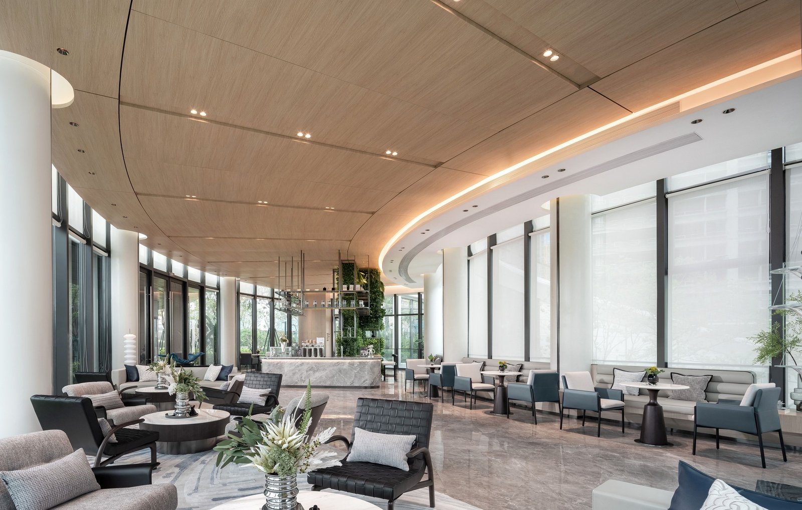 Private concierge lounge